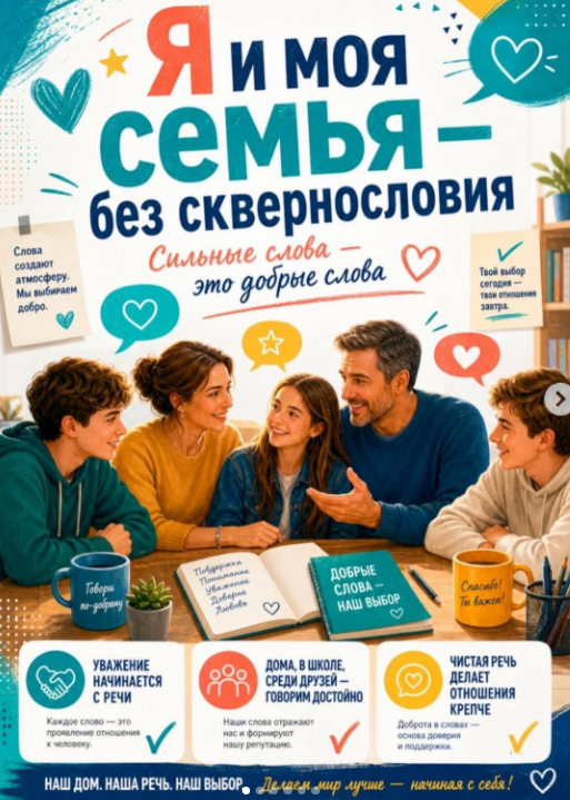 «Я и моя семья – без сквернословия»